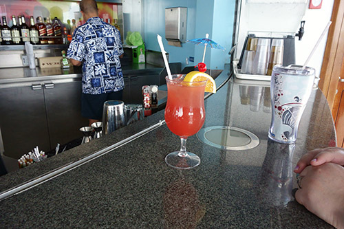 Alcohol drinks flow freely on Royal Caribbean's Navigator of the Seas on our Caribbean Cruise vacation
