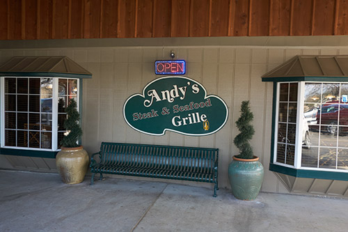 Andy’s Steak and Seafood Grille in Fredericksburg Texas