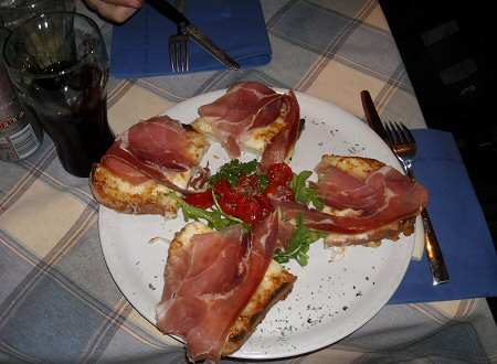 Bar Brasile Restaurant in Rome, Italy - not a good choice for a Rome Italy restaurant