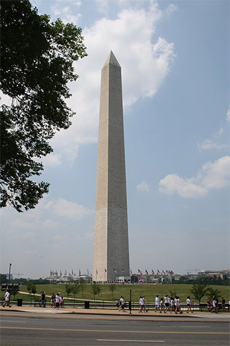 Photo from the Washington Monument in Washington DC